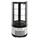Polar CG582: Curved Refrigerated Countertop Display Cabinet - 100Ltr 