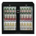 POLAR GL012: 198Ltr Hinged Door Back Bar Beer Cooler 850mm High with LED Lighting & FULL 2 YEAR WARRANTY