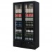 Polar GJ449: Upright Double Hinged Door Back Bar Cooler - 490Ltr