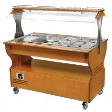 Roller Grill SB-40-F Cold buffet bar with 2 open sides - 4/1 GN capacity Roller Grill SB-40-F Cold buffet bar with 2 open sides - 4/1 GN capacity