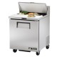 True TSSU-27-8: 1 Door Stainless Steel Refrigerated Gastronorm Saladette Counter - 184Ltr True TSSU-27-8: 1 Door Stainless Steel Refrigerated Gastronorm Saladette Counter - 184Ltr