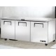 True TUC-72: 538Ltr Triple Door Undercounter Refrigerator - Heavy Duty True TUC-72: 538Ltr Triple Door Undercounter Refrigerator - Heavy Duty