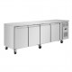 Polar UA049 Four Door Counter Fridge  - 553Ltr