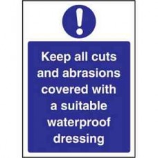 Code W190: Cuts and Abrasions Sign