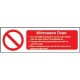 Code W231: Microwave Oven Safety Sign Code W231: Microwave Oven Safety Sign