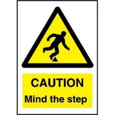 Code W290: Caution Mind The Step Sign Code W290: Caution Mind The Step Sign