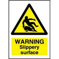 Code W294: Warning Slippery Surface Sign Code W294: Warning Slippery Surface Sign