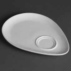 Olympia Whiteware Snack Plates 240mm (12 pack)