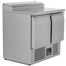 Blizzard BCC2EN: 2 Door Refrigerated Compact Prep Counter Blizzard BCC2EN: 2 Door Refrigerated Compact Prep Counter