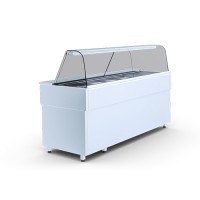Igloo Casia 1 Hot: Gastronorm Bain Marie Display Counter Igloo Casia 1 Hot: Gastronorm Bain Marie Display Counter