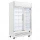 Polar GE580: Double Hinged Door Upright Display Cooler with Light Box 950Ltr Polar GE580: Double Hinged Door Upright Display Cooler with Light Box 950Ltr