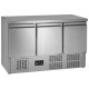Interlevin GS365ST Stainless Steel Saladettes and Pizza Prep Counter
