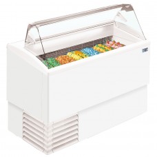 ISA Isetta 4ST: 0.8m Flat Glass Soft Scoop Ice Cream Display - 4 Pans ISA Isetta 4ST: 0.8m Flat Glass Soft Scoop Ice Cream Display - 4 Pans