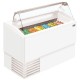 ISA Isetta 7ST: 1.35m Flat Glass Soft Scoop Ice Cream Display - 7 Pans ISA Isetta 7ST: 1.35m Flat Glass Soft Scoop Ice Cream Display - 7 Pans