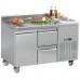 Mercatus L2-1320: 2 Door Stainless Steel Refrigerated Gastronorm Counter - 194Ltr Mercatus L2-1320: 2 Door Stainless Steel Refrigerated Gastronorm Counter - 194Ltr