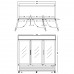 Interlevin LGF7500: LOW-ENERGY Triple Glass Door Display Freezer with LED Lighting - 2050Ltr Interlevin LGF7500: LOW-ENERGY Triple Glass Door Display Freezer with LED Lighting - 2050Ltr