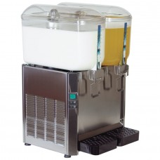 Promek SF224: Double Milk / Juice Dispenser - 2 x 12Ltr 