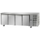 Interlevin TF04: 4 Door Stainless Steel Refrigerated Gastronorm Counter - 620Ltr Interlevin TF04: 4 Door Stainless Steel Refrigerated Gastronorm Counter - 620Ltr