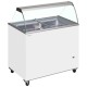 Tefcold IC501SC + Canopy: Soft Scoop Ice Cream Display Tefcold IC501SC + Canopy: Soft Scoop Ice Cream Display