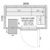 Mercatus ME2011C: Modular Chiller Room - 2000x1100mm Mercatus ME2011C: Modular Chiller Room - 2000x1100mm