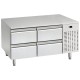 Mercatus U1-1200: 4 Drawer Chef Base Refrigerator - Only 650mm High Mercatus U1-1200: 4 Drawer Chef Base Refrigerator - Only 650mm High