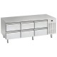 Mercatus U1-1600: 6 Drawer Chef Base Refrigerator - Only 650mm High Mercatus U1-1600: 6 Drawer Chef Base Refrigerator - Only 650mm High