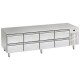 Mercatus U1-2000: 8 Drawer Chef Base Refrigerator - Only 650mm High Mercatus U1-2000: 8 Drawer Chef Base Refrigerator - Only 650mm High