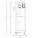 Mercatus Y5-500: 204Ltr Slim Blast Chiller / Freezer Mercatus Y5-500: 204Ltr Slim Blast Chiller / Freezer