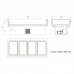 Tefcold CW4: Refrigerated Well for Buffet Display - 4 x 1/1 GN & Static Cooling Tefcold CW4: Refrigerated Well for Buffet Display - 4 x 1/1 GN & Static Cooling