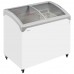 Tefcold NIC502SCEB: 1.57m Sliding Curved Glass Lid Chest Freezer Tefcold NIC502SCEB: 1.57m Sliding Curved Glass Lid Chest Freezer