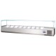 Tefcold VK33-200: 10 x 1/4 GN Refrigerated Counter Top Servery Prep Unit Tefcold VK33-200: 10 x 1/4 GN Refrigerated Counter Top Servery Prep Unit