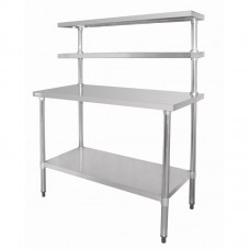 Vogue CC359: 1.2m Chefs Stainless Steel Table - 600mm Deep Vogue CC359: 1.2m Chefs Stainless Steel Table - 600mm Deep