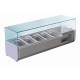 Polar G608: 5 x 1/4GN Refrigerated Counter Top Servery Prep Unit Polar G608: 5 x 1/4GN Refrigerated Counter Top Servery Prep Unit