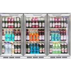 Blizzard BAR3SS: Stainless Steel Finish Back Bar Chiller - ECA Approved