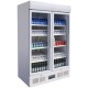 Polar CD984: Double Glass Door Display Cooler - White Finish Polar CD984: Double Glass Door Display Cooler - White Finish