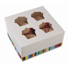 GG231 Four Cupcake Box