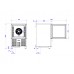 Sterling Pro SP0840BC - 8 Grid Single Door Blast Chiller / Freezer