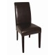 Bolero GF956: Curved Back Leather Chairs (Pack of 2)