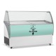 Crystal Venus Elegante 46: Soft Scoop Ice Cream Display - 10 Pans 