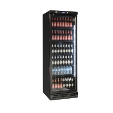 Prodis XD380K Black Single Door Display Cooler Prodis XD380K Black Single Door Display Cooler